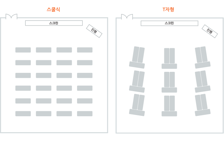412호 중강의장 배치도