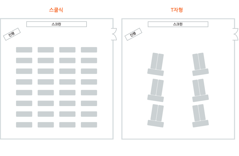 212호 소강의장 배치도